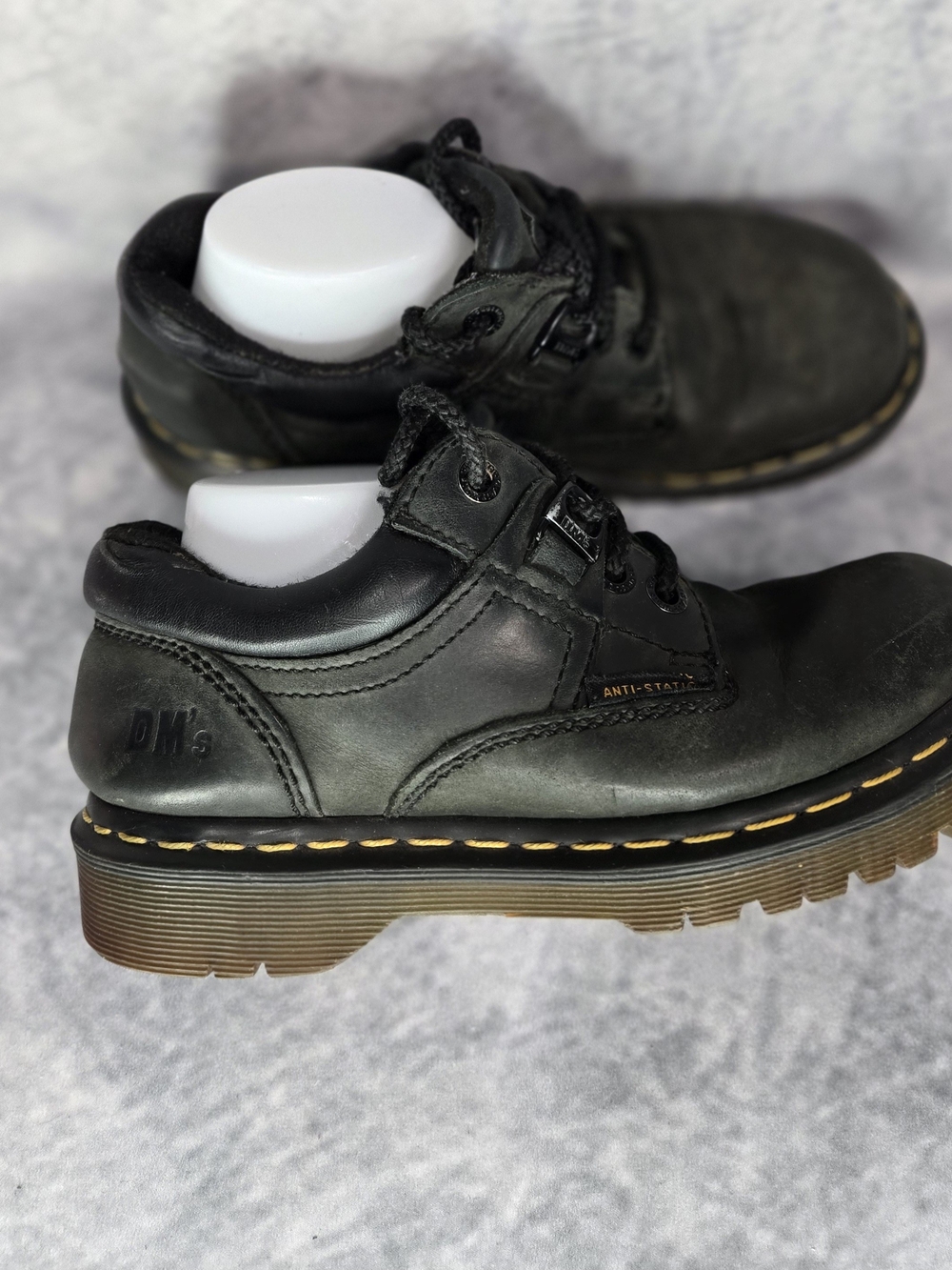 vintage Dr. Martens Industrial series low-top work shoes
